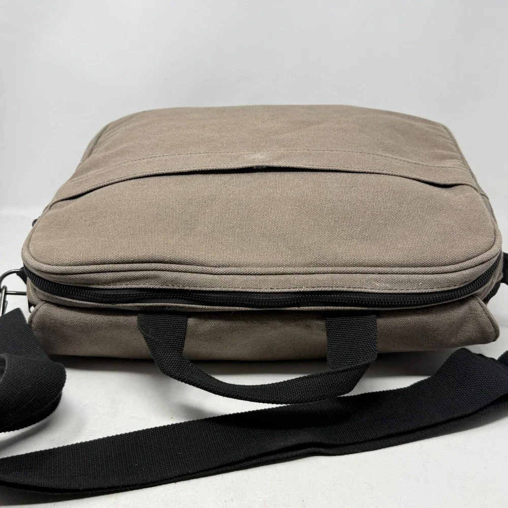 Think Geek Bag of Holding Brown Canvas Messenger Bag D&D Gaming Laptop Case